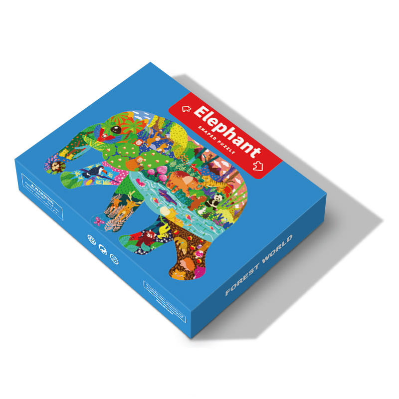 Atacado Jogos Infantis Papel Personalizado Personalizado 50 80 100 150 180 200 Peças Quebra-Cabeças