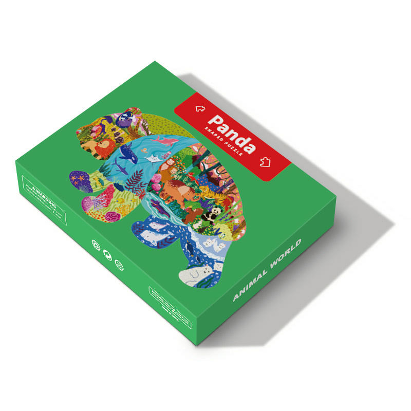 Atacado Jogos Infantis Papel Personalizado Personalizado 50 80 100 150 180 200 Peças Quebra-Cabeças