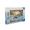 Brinquedos de papelão design personalizado Quebra-cabeça Anime Jogos de quebra-cabeça 200 ps Quebra-cabeça atacado com caixa