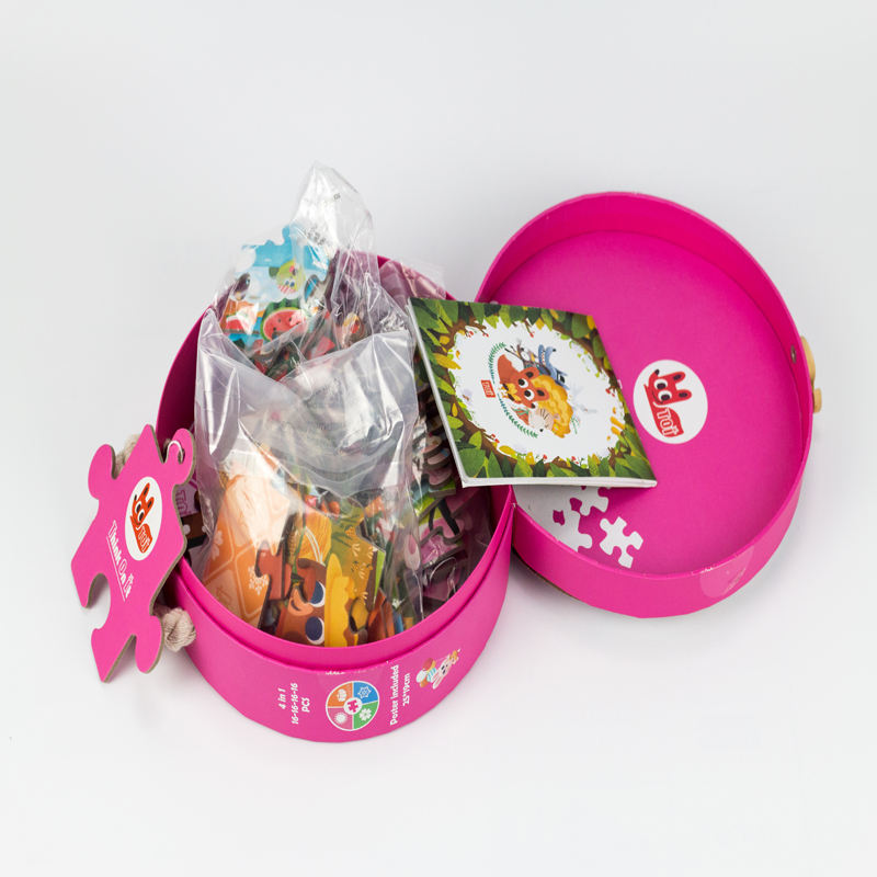 Quebra-cabeça personalizado para crianças, brinquedos educativos, jogos, animais, tamanho A3, a4, peças, quebra-cabeça