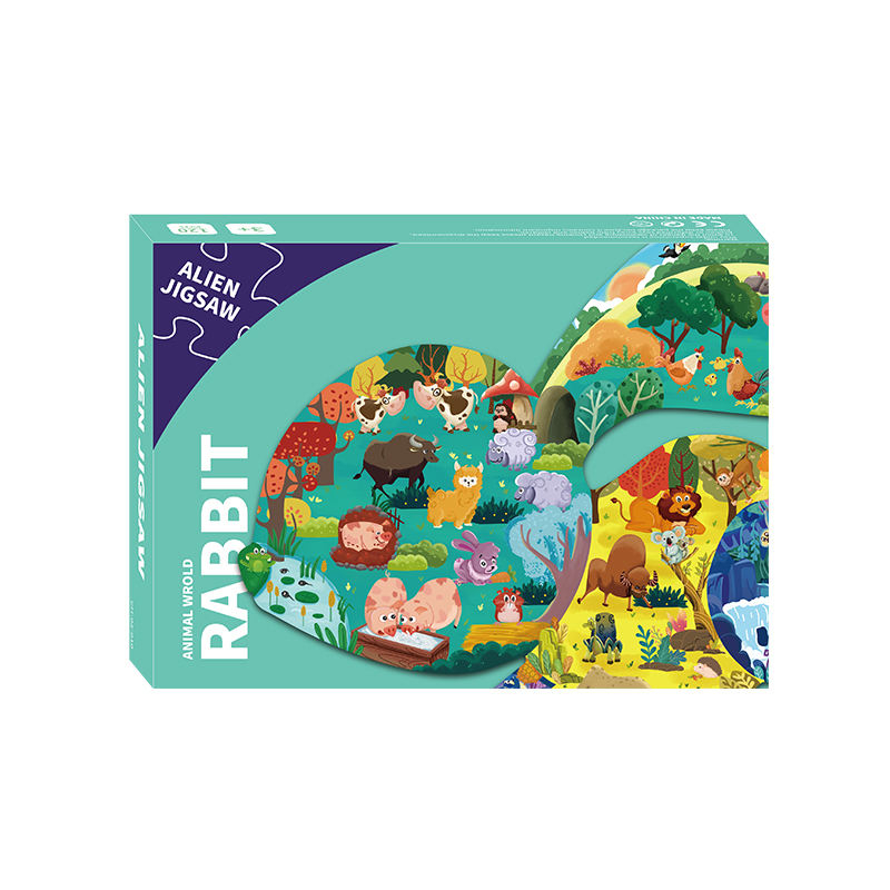 Quebra-cabeça infantil para impressão personalizado Brinquedos infantis desenho animado 60 100 peças Quebra-cabeça
