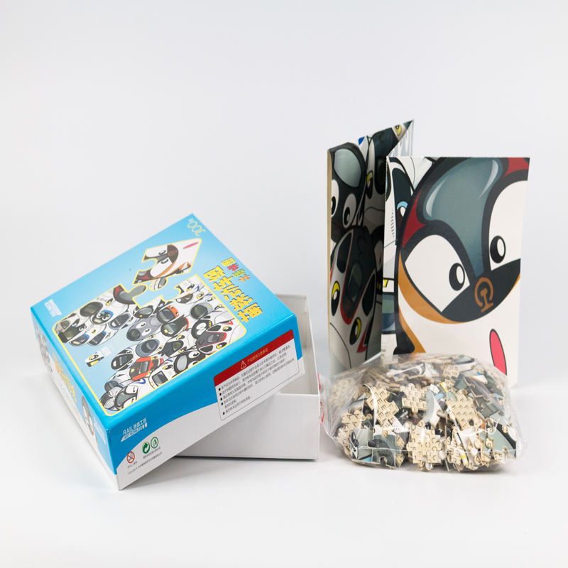 Brinquedos de material de madeira personalizados personalizados de fábrica por atacado 300 500 1000 peças quebra-cabeças
