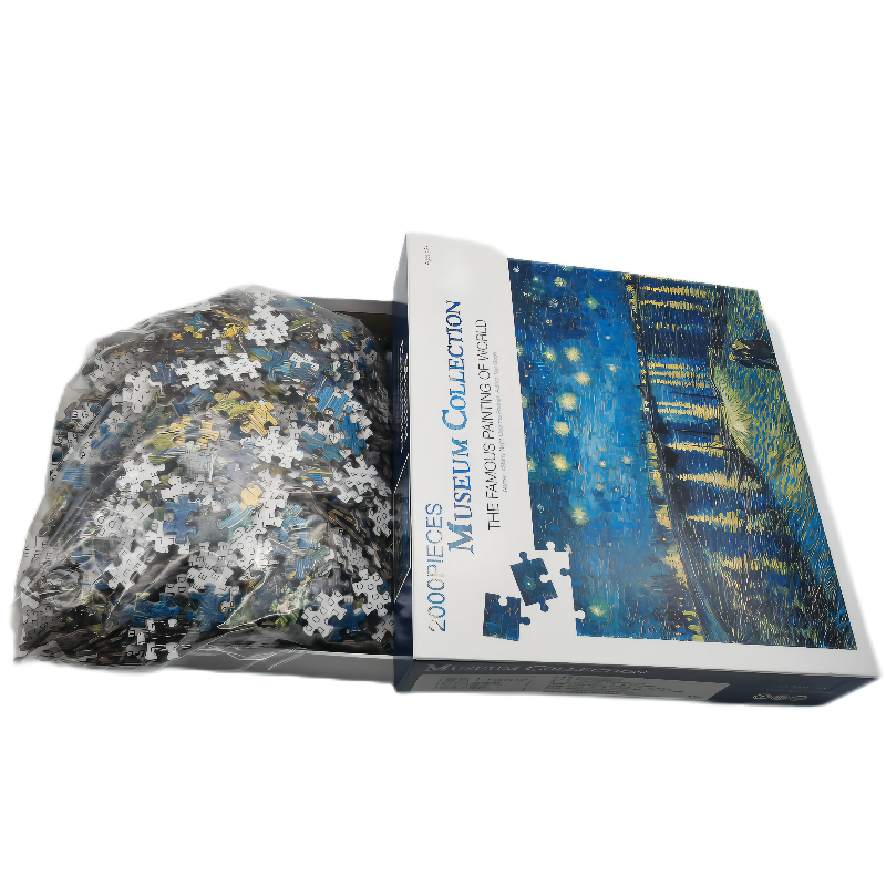 Quebra-cabeças personalizados por atacado fabricante de papel personalizado 1000 2000 peças quebra-cabeças