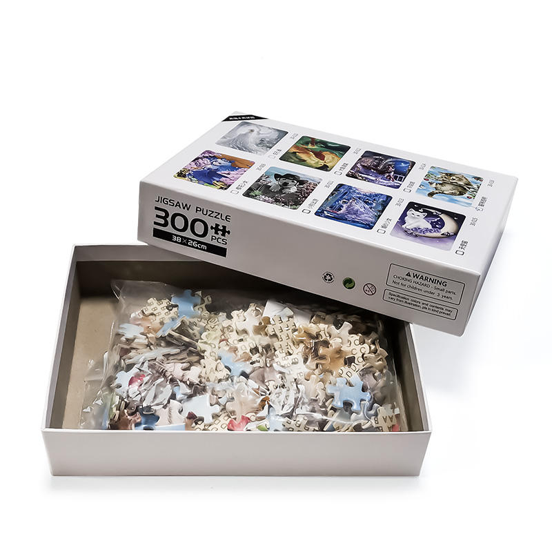 Brinquedos educativos infantis de madeira preço personalizado quebra-cabeças 300 peças