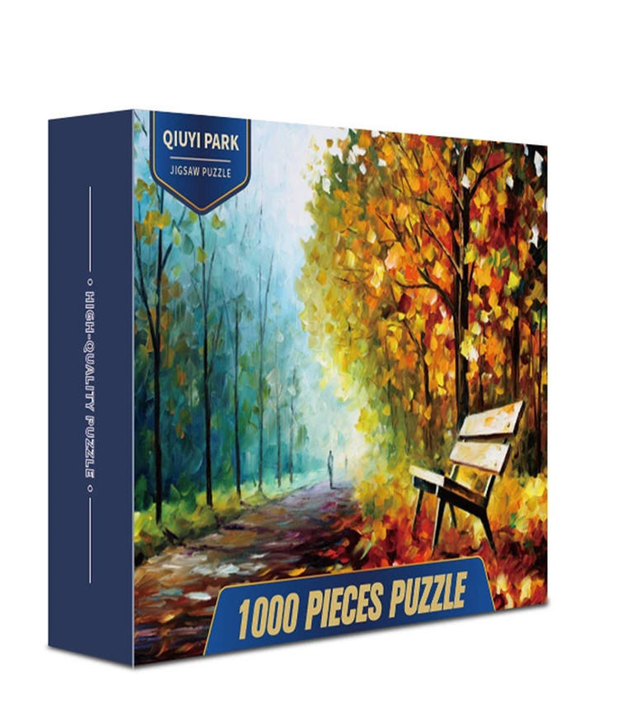 Todo o OEM ODM personalizado design personalizado papelão 500 1000 pcs peças quebra-cabeça fabricante