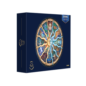 Brinquedos infantis com preço de fábrica impressos personalizados 500 1000 peças quebra-cabeça educacional de aglomerado grosso para adultos