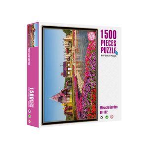 Preço de fábrica quebra-cabeças educacionais personalizados de madeira e papel quebra-cabeça brinquedo 1500 peças quebra-cabeça