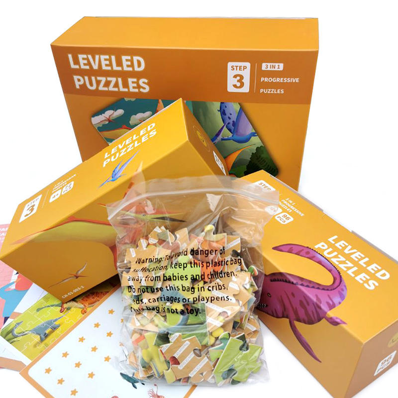 China fornecedor animal de papel 35 63 96 132 195 300 peças quebra-cabeças brinquedos quebra-cabeça para crianças