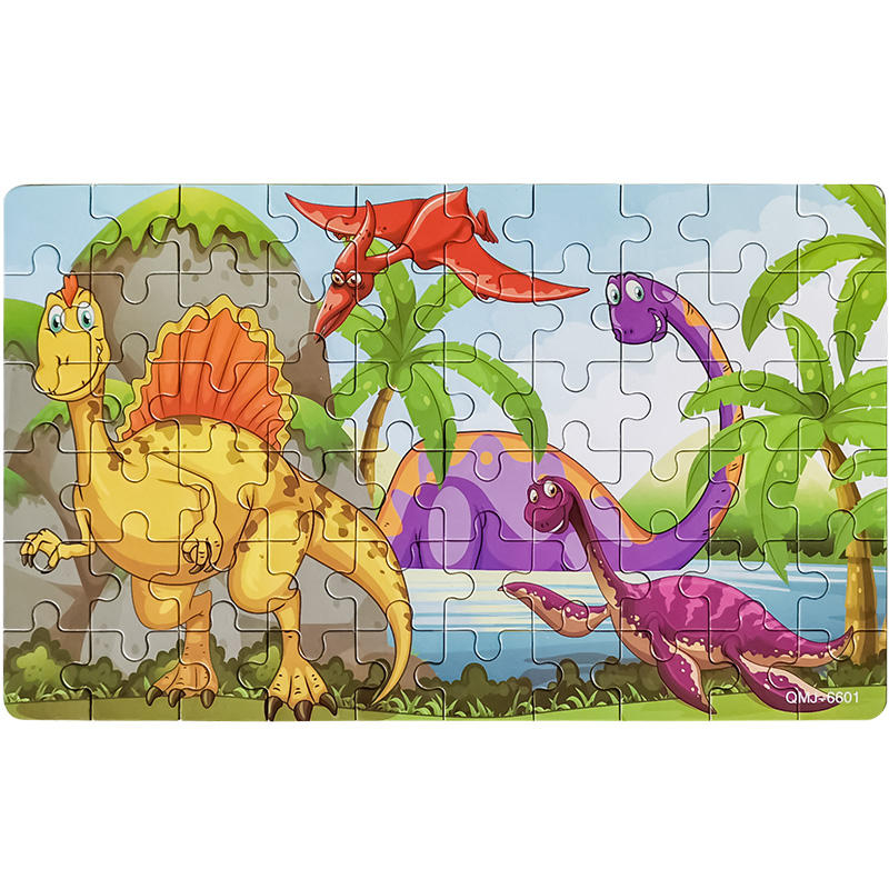 Quebra-cabeça infantil caixa de embalagem de ovos de dinossauro 60 peças quebra-cabeça para bebê