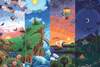 Quebra-cabeça de placa de chão de papel de arte original personalizado 1.000 peças para brinquedo de jogo adulto