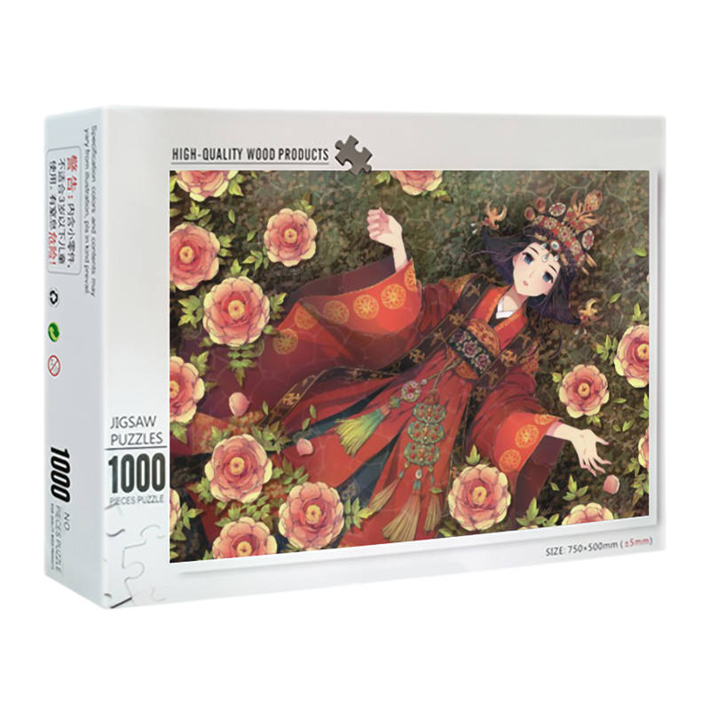 Preço de atacado Peças adultas imprimíveis Jigsaw Personalizado 1000 peças quebra-cabeça