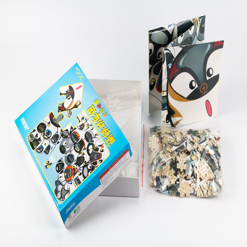 Novos designs de quebra-cabeças de madeira 300 peças, quebra-cabeças de madeira para crianças, brinquedos educativos para o lado direito do cérebro